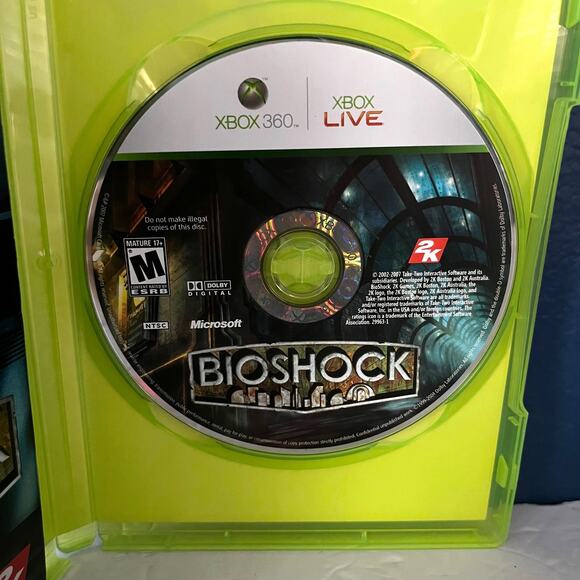 BioShock Microsoft Xbox 360 Complete with Manual - Picture 5 of 6